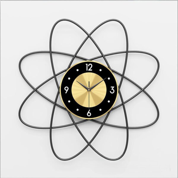 Nordic wall clock living room home fashion atmosphere simple and modern decoration clock artistic creative personality mute clock