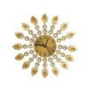 European-style Peacock wall clock living room light luxury creative fashion mute clock wall clock home decorative clock