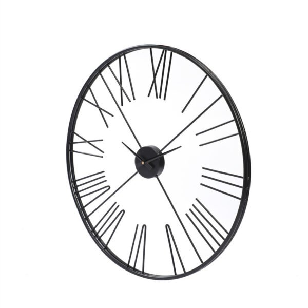 O1CN015pQ8ic1nJCObIsjIC_2217602625068-0-cib Cross-border hot modern minimalist wall clock living room creative clock art wall decoration clock cross-border iron art wall clocks