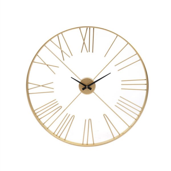 O1CN019yEQ911nJCObIqiYk_2217602625068-0-cib Cross-border hot modern minimalist wall clock living room creative clock art wall decoration clock cross-border iron art wall clocks