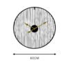 O1CN01CJfUBH1nJCOa80wkq_2217602625068-0-cib American simple round clock study room decoration linear art wall decorations concept clock Amazon hot sale noiseless hanging clock