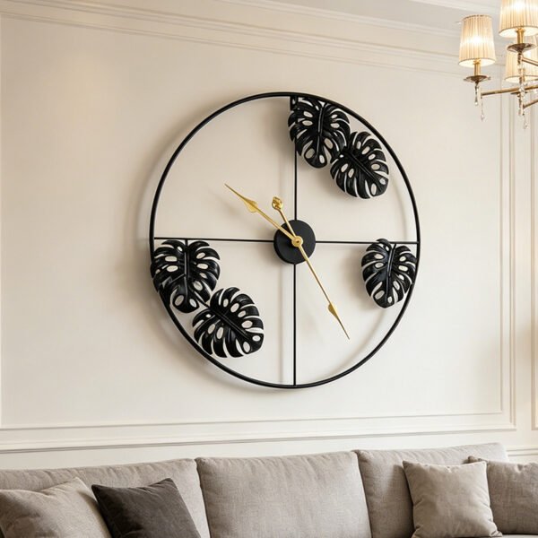 Nordic style light luxury ins wall decorations clock wall clock living room study background wall decoration wall hanging decoration
