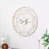 O1CN01LtHv4c1nJCOYTeaTI_2217602625068-0-cib Cross-border ins style light luxury creative golden wall clock dining room/living room metal wall decoration personalized simple iron decoration