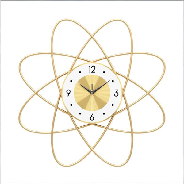 Nordic wall clock living room home fashion atmosphere simple and modern decoration clock artistic creative personality mute clock