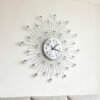 Creative Decorative Clock Gymsophila Living Room Wall Clock Art Wall Nordic Simple Mute Foreign Trade Cross-border Amazon