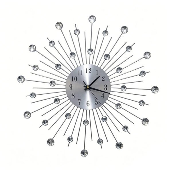 Creative Decorative Clock Gymsophila Living Room Wall Clock Art Wall Nordic Simple Mute Foreign Trade Cross-border Amazon