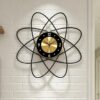 Nordic wall clock living room home fashion atmosphere simple and modern decoration clock artistic creative personality mute clock