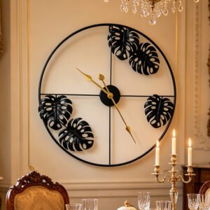 Nordic style light luxury ins wall decorations clock wall clock living room study background wall decoration wall hanging decoration