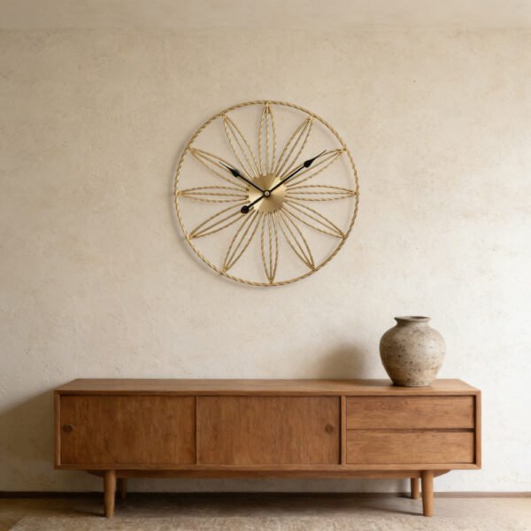 O1CN01iUJIFe1nJCOZxn8fs_2217602625068-0-cib Amazon new Nordic mute clock living room fashion creative wall clock iron simple clock cross-border wholesale