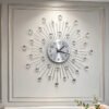 Creative Decorative Clock Gymsophila Living Room Wall Clock Art Wall Nordic Simple Mute Foreign Trade Cross-border Amazon