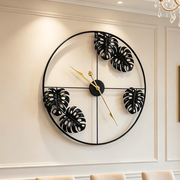 Nordic style light luxury ins wall decorations clock wall clock living room study background wall decoration wall hanging decoration