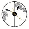 Amazon cross-border modern minimalist decoration iron wall clock living room mute clock clock Nordic wall-mounted