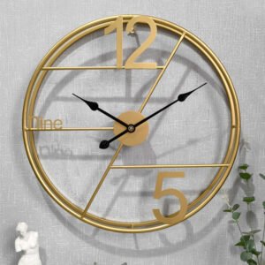O1CN01whsfHZ1nJCOYW0jz5_2217602625068-0-cib Cross-border Nordic clock living room affordable luxury fashion entrance decoration wall clock household iron digital wall clock simple clock